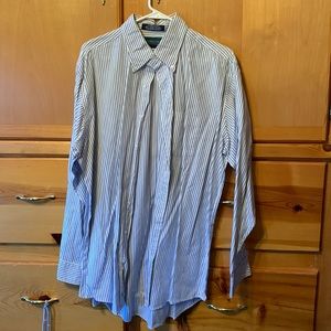 Vintage claybrooke long sleeve button down 17 34/35